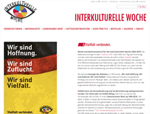Tablet Screenshot of interkulturellewoche.de